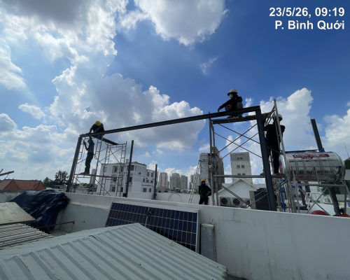 NHÀ A. HUY 16KWP LƯU TRỮ